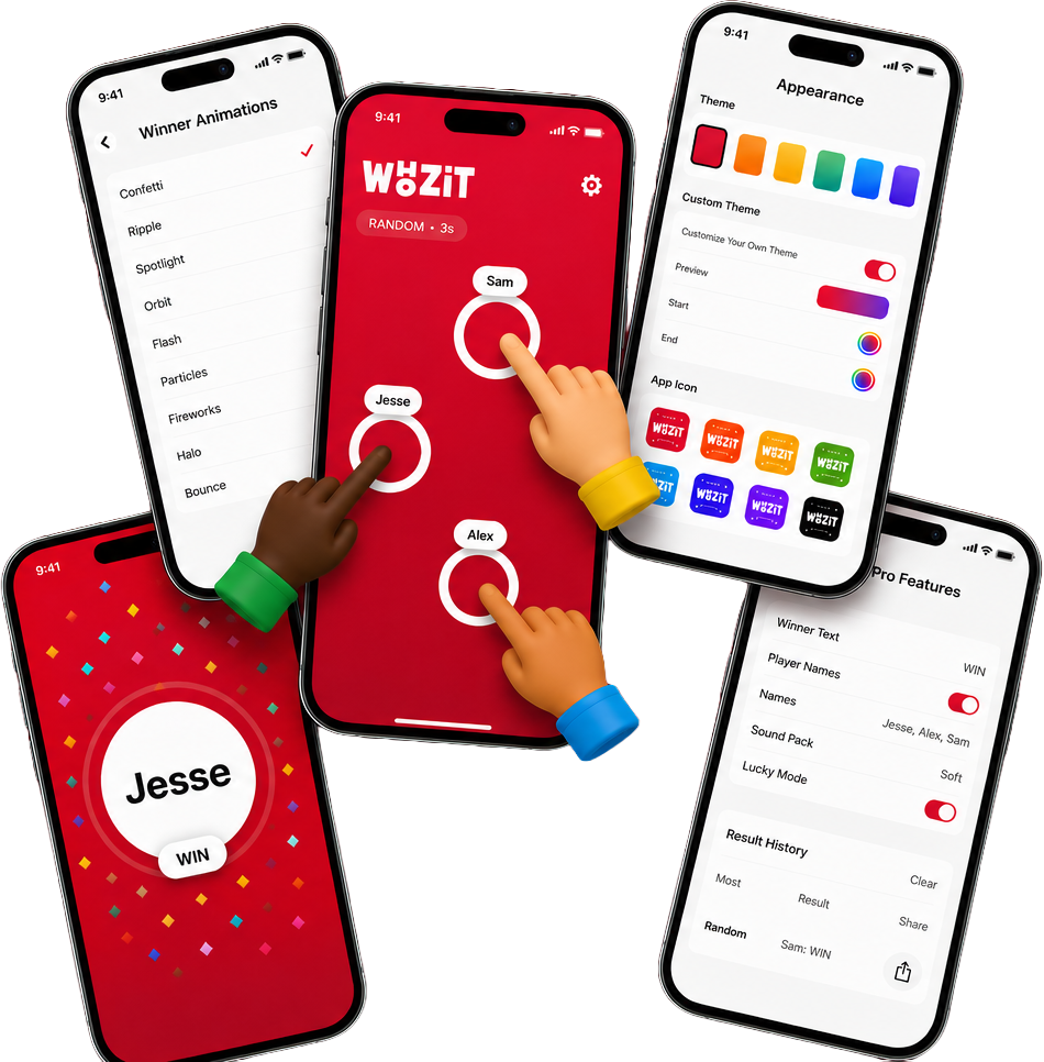 WhozIt app banner preview